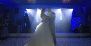 The first dance - at Down Hall, THE venue for weddings in Essex