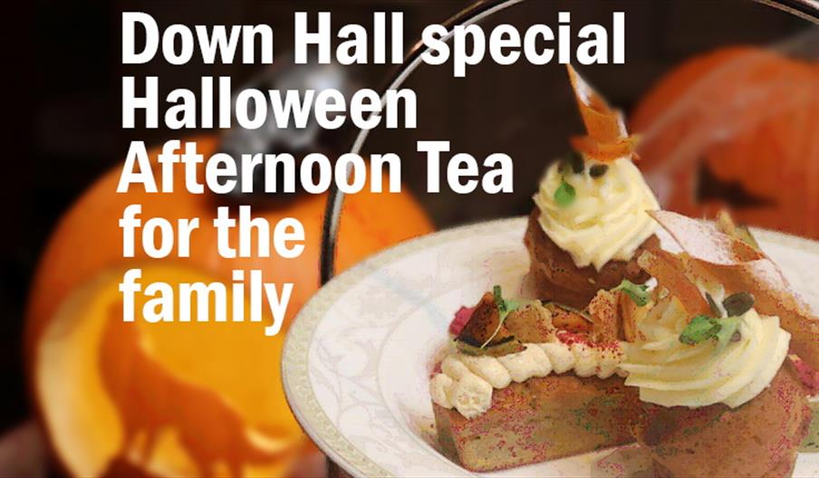 Down Hall special Halloween Afternoon Tea for the family