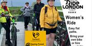 Ride London inspired Women's Ride organised by Epping Forest District Council.