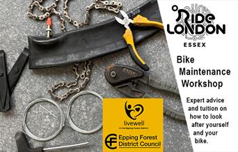 Ride London inspired cycling maintenance workshops by Epping Forest District Council