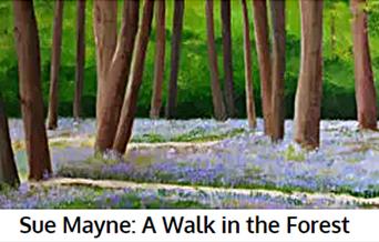 A Walk in the Forest, an exhibition of paintings by Sue Mayne.