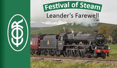 Epping Ongar Railway Festival of Steam featuring Leander's farewell.