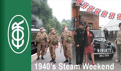 1940s Weekend of Steam at Epping Ongar Railway