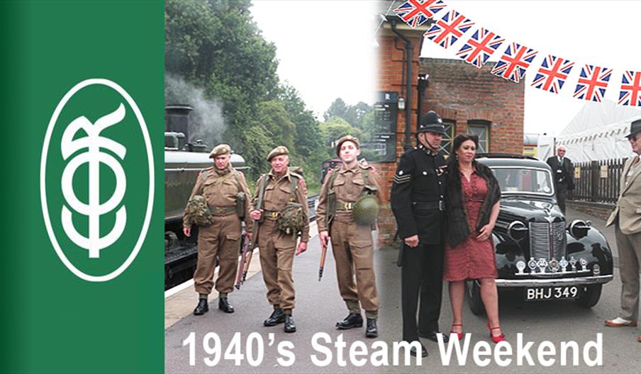 1940s Weekend of Steam at Epping Ongar Railway