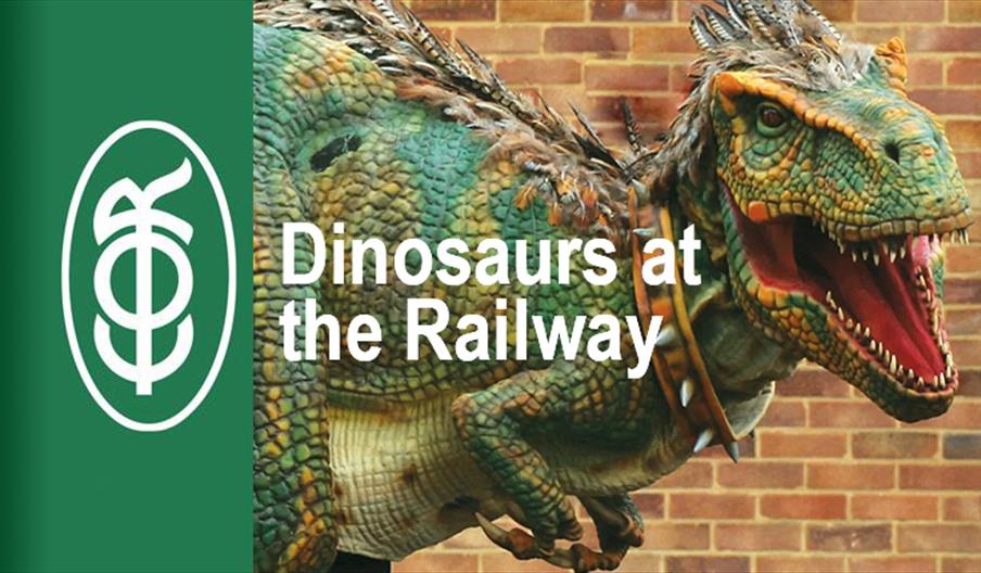 Dinosaurs at Epping Ongar Railway