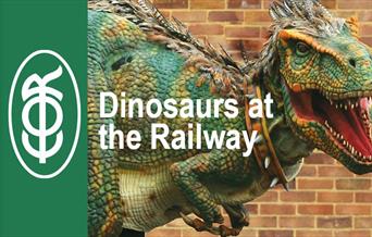 Dinosaurs at Epping Ongar Railway