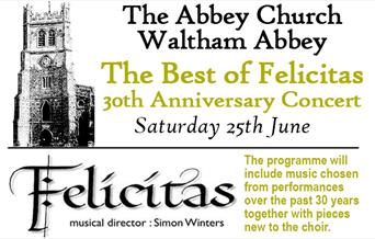 Waltham Abbey Church, Felicitas 30th Anniversary Concert, 25th June 2022
