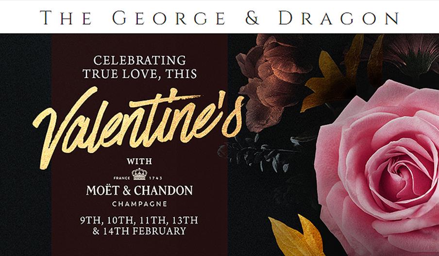 Valentine's Day offer at The George & Dragon, Epping