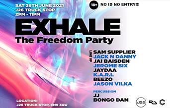 Exhale - The Freedom Party at The Truckstop