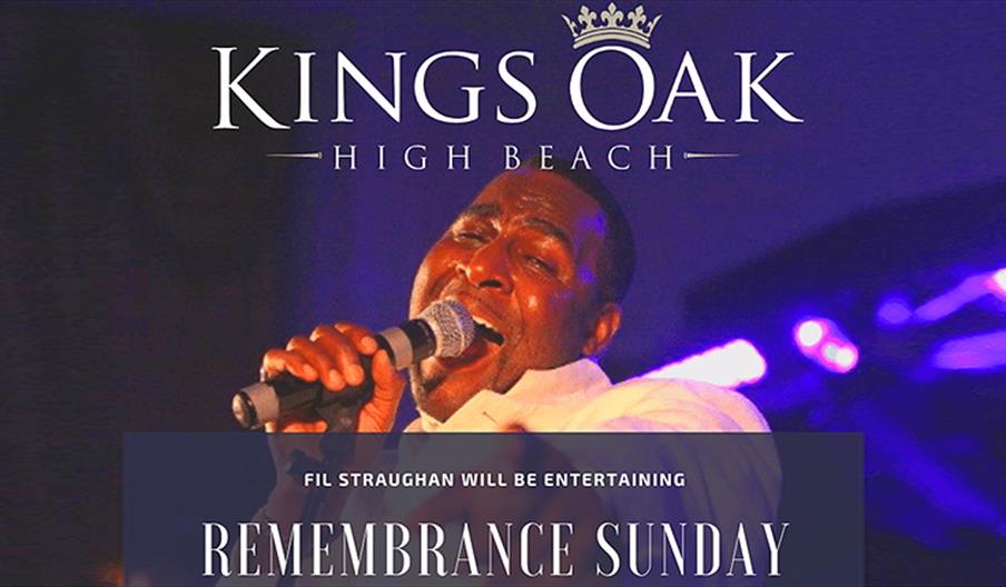 Kings Oak Remembrance Sunday Live Lunch