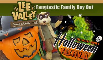 Halloween Festival at Lee Valley Park Farms Animal Adventure Park.