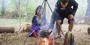 Learn bush craft at Almost Wild Campsite, Lee Valley, Nazeing