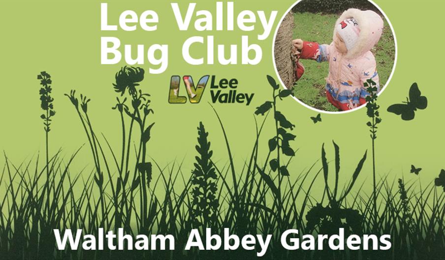 Lee Valley Bug Club for pre-schoolers at Waltham Abbey Gardens.