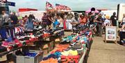 Famous brands in foot ware and clothing at North Weald Market