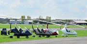 Gyroplanes at North Weald Airfield