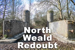 Entrance to North Weald Redoubt.