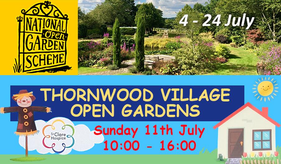 National Garden Scheme and Thornwood Village Open Gardens running in July 2021