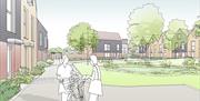 Proposed building development on existing civic offices land in Epping