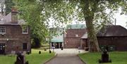 The 'island site' and oldest buildings plus exhibition centre  at the Royal Gunpowder Mills