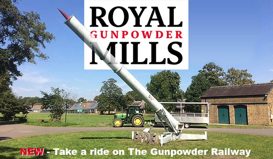 Rocket Launcher and Land Train at the Royal Gunpowder Mills
