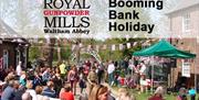 Booming Bank Holiday at the Royal Gunpowder Mills.