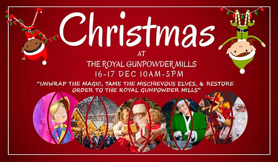 JTT Events present Christmas at the Royal Gunpowder Mills, 16 & 17 December 2023