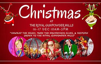 JTT Events present Christmas at the Royal Gunpowder Mills, 16 & 17 December 2023