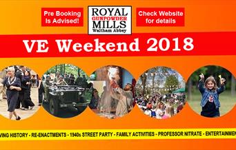 Royal Gunpowder Mills VE Day 2018 event Waltham Abbey