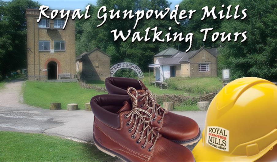 Bespoke walking tours of the Royal Gunpowder Mils, Waltham Abbey.