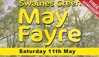 Swaines Green May Fayre Epping. 29th April 11am to 5pm.