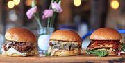 Burgers to die for at The Farmhouse Restaurant, Waltham Abbey, Essex