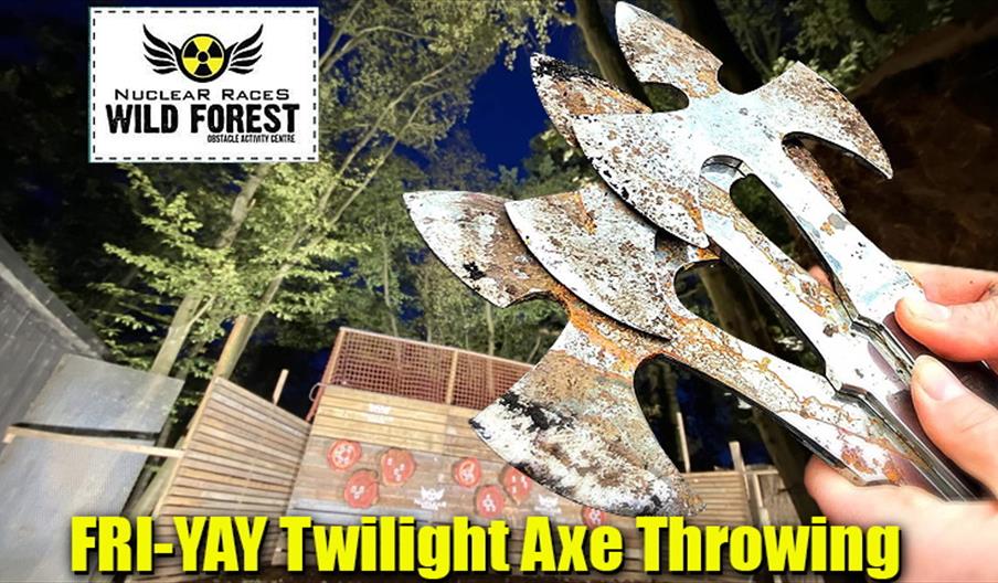 Wild Forest FRI-YAY Twilight Axe Throwing