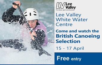 British Canoeing Selection at the Lee Valley White water Centre.