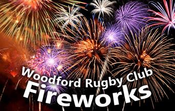 Woodford Rugby Club Fireworks display.