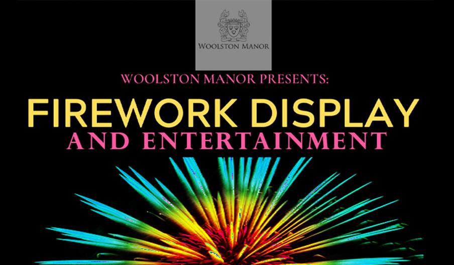 Woolston Manor fireworks display 2023