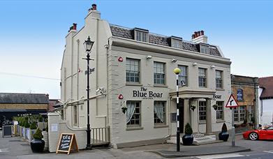 The Blue Boar Hotel Abridge.