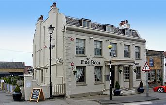 The Blue Boar Hotel Abridge.