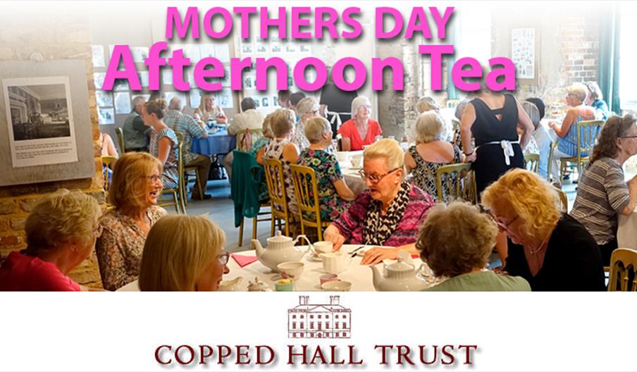 Copped Hall afternoon tea, with a Mothers Day theme.