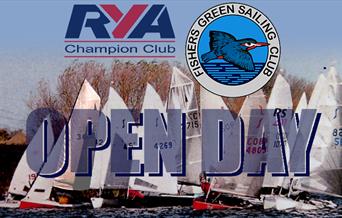 Fishers Green Sailing Club open day.