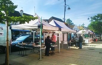 LRA stall at the Loughton Farmers Market, every second Sunday.