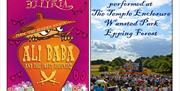 Illyria present Ali Baba and the Forty Thieves at The Temple, Wanstead Park, Epping Forest