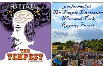 Illyria present Shakespeare's The Tempest at The Temple, Wanstead Park, Epping Forest