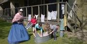 Discover how Victorians washed at the Royal Gunpowder Mills Victorian Days event, Waltham Abbey