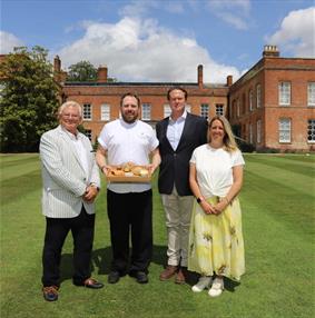 Cllr Durham, Adam O’Sullivan, Executive Chef, Braxted Park Estate, Alex Rayner CEO, Lisa Bone, Visit Essex