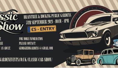 Braintree and Bocking Public Gardens, Classic Car Show