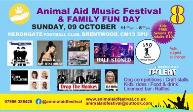 Animal Aid Music Festival & Family Fun Day