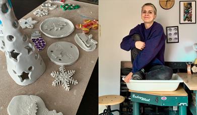 Air Dry Clay Workshop – Winter Decorations Ages 8-16