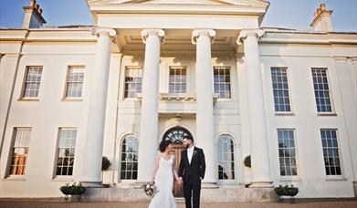 Bride & Groom Front of House