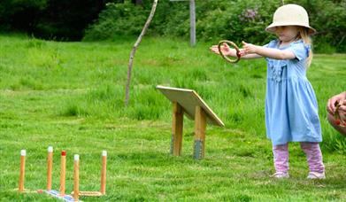 Lawn Games at the Garden Hub