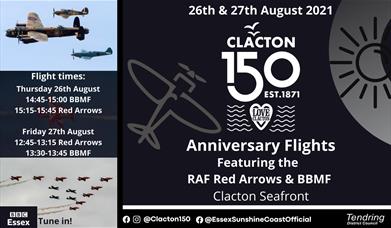 Clacton 150 Anniversary Flights